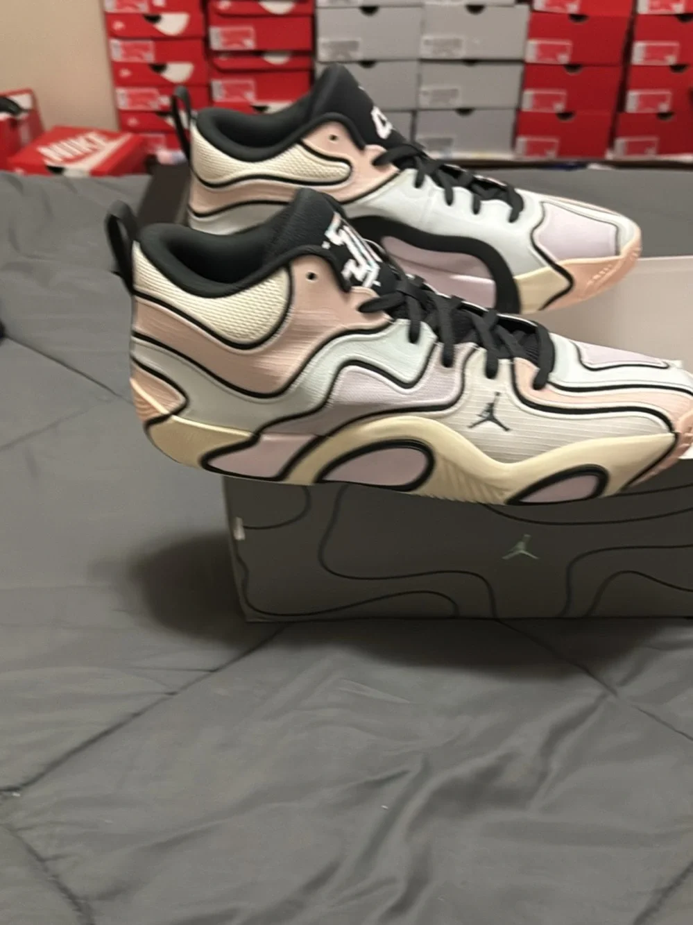Jordan Tatum 4 sidewalk chalk Sneakers